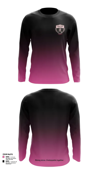 United Donna 58346109 Long Sleeve Performance Shirt 8