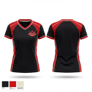 Womens Short Sleeve Vneck Shirt, IMMORTALS, Softball, Teamtime, Team time, sublimation, custom sports apparel, team uniforms, spirit wear, spiritwear, sports uniforms, custom shirts, team store, custom team store, fundraiser sports, apparel fundraiser