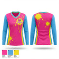 Mudcats 61188762 Women's Long Sleeve V-neck Shirt - 1