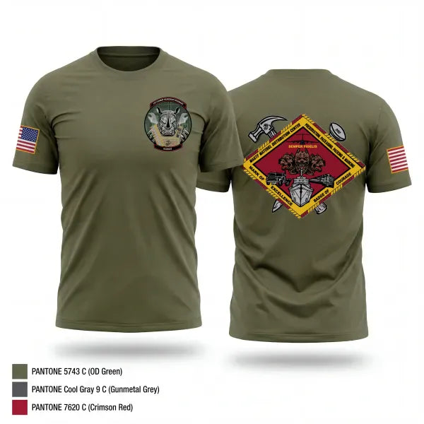 Old School Cotton Feel Shirt, 1st CRR, Marines, Teamtime, Team time, sublimation, custom sports apparel, team uniforms, spirit wear, spiritwear, sports uniforms, custom shirts, team store, custom team store, fundraiser sports, apparel fundraiser