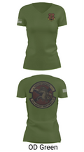 125th Tactical Aircraft Maintenance SQ 70898638 Women's Short Sleeve V-neck Shirt - 46