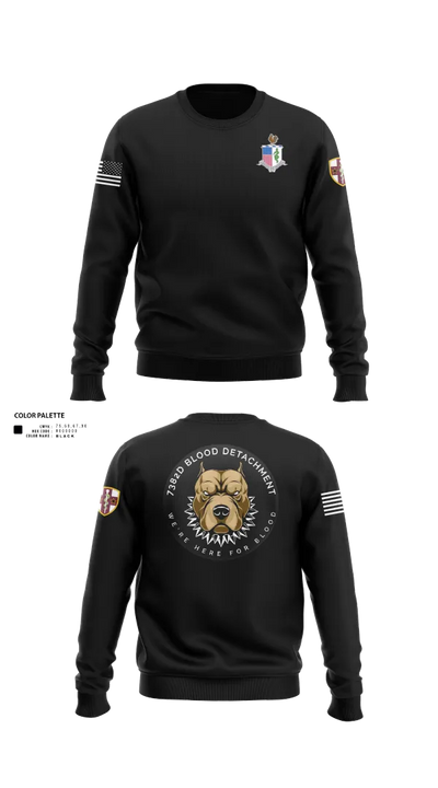 7236 Medical Support Unit 23700208 Crew Neck Sweatshirt - 21