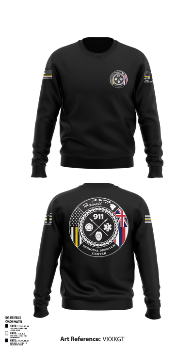 Regional Dispatch Center 959581 Crew Neck Sweatshirt - 1