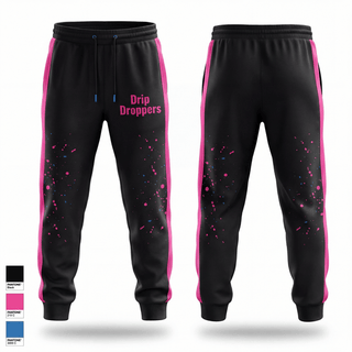 Joggers, Drip Droppers, Baseball, Teamtime, Team time, sublimation, custom sports apparel, team uniforms, spirit wear, spiritwear, sports uniforms, custom shirts, team store, custom team store, fundraiser sports, apparel fundraiser