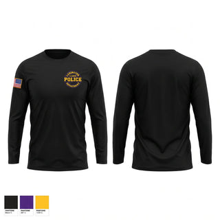 Long Sleeve Performance Shirt, Lexington Illinois Police Department, Police, Teamtime, Team time, sublimation, custom sports apparel, team uniforms, spirit wear, spiritwear, sports uniforms, custom shirts, team store, custom team store, fundraiser sports, apparel fundraiser