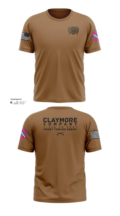 C CO 1-138 IN REGT 407460 Short Sleeve Performance Shirt - 101
