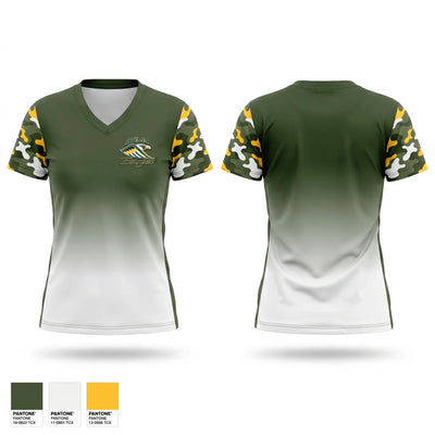 Eagles Women's Short Sleeve V-neck Shirt - 1