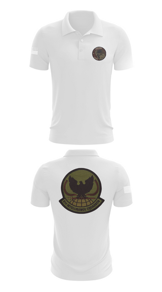 Short Sleeve Performance Polo, 9th Intelligence Squadron, Air Force, Teamtime, Team time, sublimation, custom sports apparel, team uniforms, spirit wear, spiritwear, sports uniforms, custom shirts, team store, custom team store, fundraiser sports, apparel fundraiser