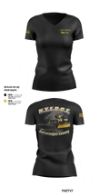 NY State DOT 49877366 Women's Short Sleeve V-neck Shirt - 100