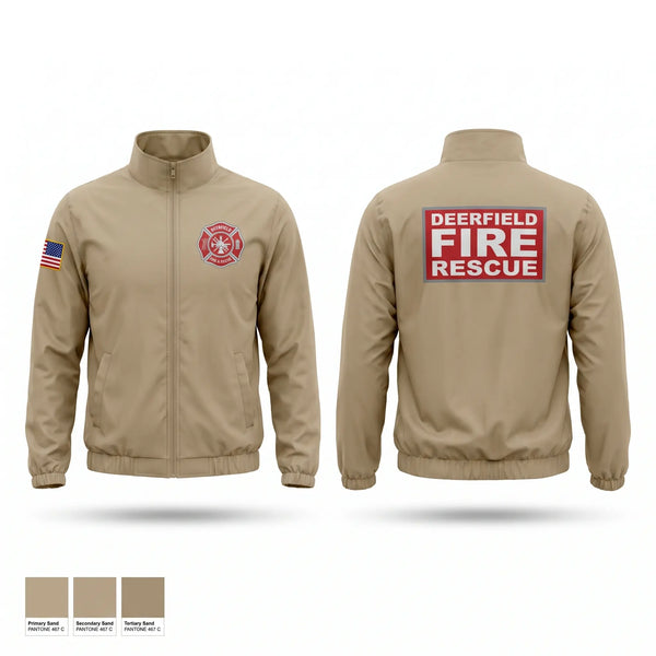 Windbreaker, Dew VFD, Fire Department, Teamtime, Team time, sublimation, custom sports apparel, team uniforms, spirit wear, spiritwear, sports uniforms, custom shirts, team store, custom team store, fundraiser sports, apparel fundraiser