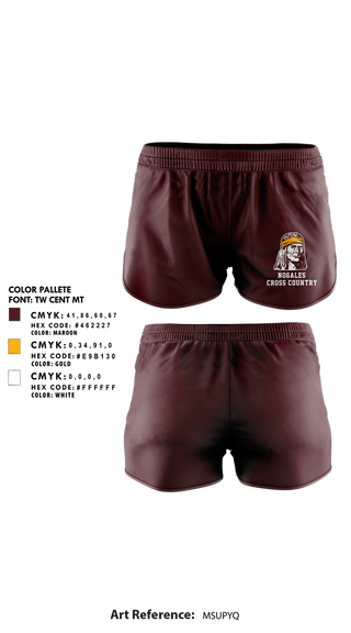 Womens Shorts, Nogales High School Cross Country, Cross Country, Teamtime, Team time, sublimation, custom sports apparel, team uniforms, spirit wear, spiritwear, sports uniforms, custom shirts, team store, custom team store, fundraiser sports, apparel fundraiser