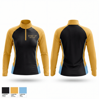 Quarter Zip Jacket, Rise Up Dance Academy, Cheer, Teamtime, Team time, sublimation, custom sports apparel, team uniforms, spirit wear, spiritwear, sports uniforms, custom shirts, team store, custom team store, fundraiser sports, apparel fundraiser