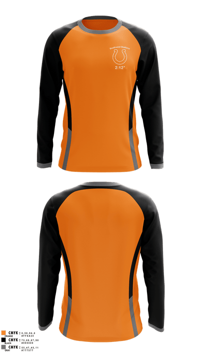 Southwest Stallions 56620678 Long Sleeve Performance Shirt 1