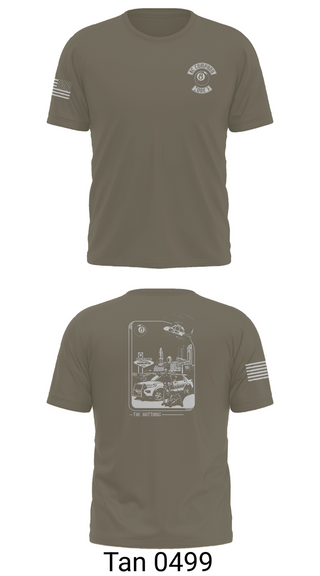 Old School Cotton Feel Shirt, Columbus Division of Police- 8C Company, , Teamtime, Team time, sublimation, custom sports apparel, team uniforms, spirit wear, spiritwear, sports uniforms, custom shirts, team store, custom team store, fundraiser sports, apparel fundraiser