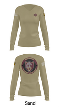 Ross Rangers 12757197 Women's Long Sleeve V-neck Shirt - 97