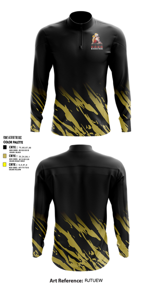 Quarter Zip Jacket, NARA, Men's Basketball, Teamtime, Team time, sublimation, custom sports apparel, team uniforms, spirit wear, spiritwear, sports uniforms, custom shirts, team store, custom team store, fundraiser sports, apparel fundraiser