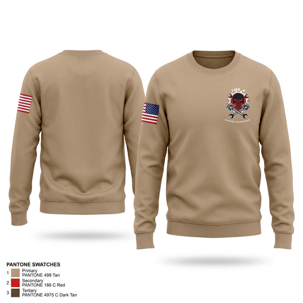 Crew Neck Sweatshirt, FMS 4, Army, Teamtime, Team time, sublimation, custom sports apparel, team uniforms, spirit wear, spiritwear, sports uniforms, custom shirts, team store, custom team store, fundraiser sports, apparel fundraiser