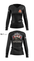 946th TC Women's Long Sleeve V-neck Shirt - 6