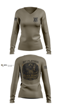 1ST PLT, 94MP 21445668 Women's Long Sleeve V-neck Shirt - 4