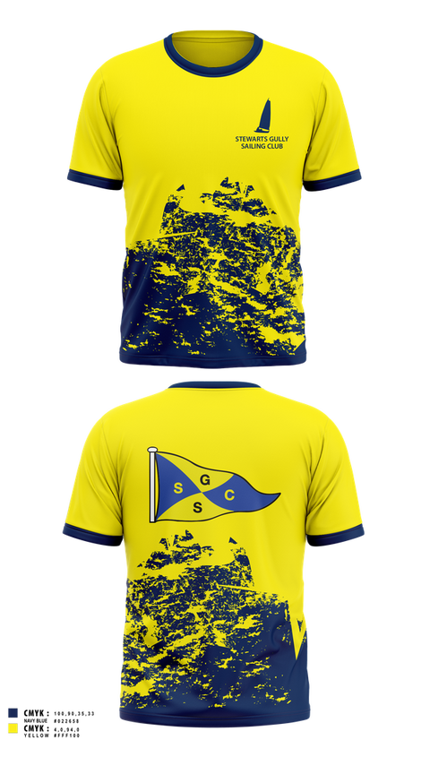 Short Sleeve Performance Shirt, Stewarts Gully Sailing Club, Spirit Store, Teamtime, Team time, sublimation, custom sports apparel, team uniforms, spirit wear, spiritwear, sports uniforms, custom shirts, team store, custom team store, fundraiser sports, apparel fundraiser