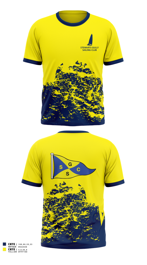 Short Sleeve Performance Shirt, Stewarts Gully Sailing Club, Spirit Store, Teamtime, Team time, sublimation, custom sports apparel, team uniforms, spirit wear, spiritwear, sports uniforms, custom shirts, team store, custom team store, fundraiser sports, apparel fundraiser