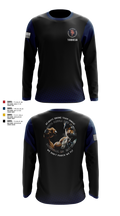 AFJROTC MS-081 DRONE TEAM 88778530 Long Sleeve Performance Shirt 226