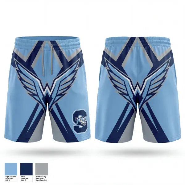 Athletic Shorts With Pockets, Suffern, Track & Field, Teamtime, Team time, sublimation, custom sports apparel, team uniforms, spirit wear, spiritwear, sports uniforms, custom shirts, team store, custom team store, fundraiser sports, apparel fundraiser