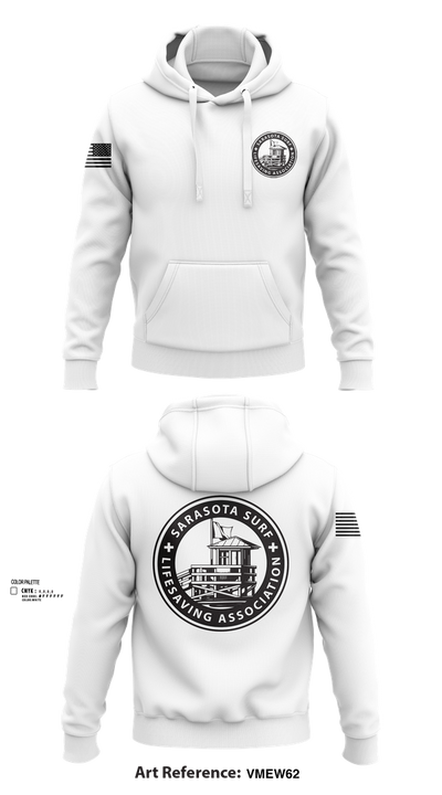 Sarasota Surf Lifesaving Association 11699985 Hoodie - 102