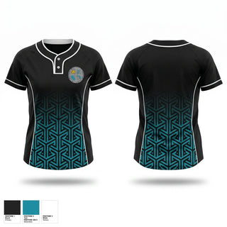 Two Button Softball Jersey, Florida Crackers Softball Club, Softball, Teamtime, Team time, sublimation, custom sports apparel, team uniforms, spirit wear, spiritwear, sports uniforms, custom shirts, team store, custom team store, fundraiser sports, apparel fundraiser