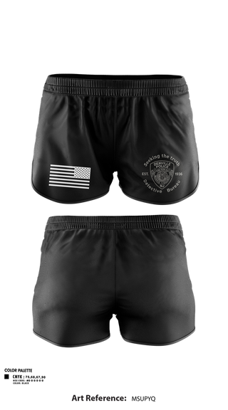 Ranger Panties, Denville Detective Bureau, Police, Teamtime, Team time, sublimation, custom sports apparel, team uniforms, spirit wear, spiritwear, sports uniforms, custom shirts, team store, custom team store, fundraiser sports, apparel fundraiser