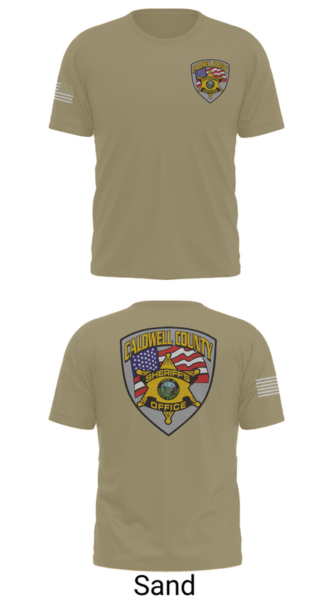 Short Sleeve Performance Shirt, Caldwell County Sheriff's Office, , Teamtime, Team time, sublimation, custom sports apparel, team uniforms, spirit wear, spiritwear, sports uniforms, custom shirts, team store, custom team store, fundraiser sports, apparel fundraiser