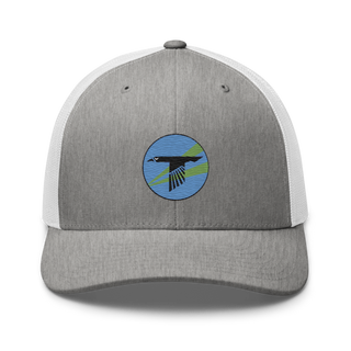 World Famous Black Ravens 41628241 Retro Trucker Hat | Yupoong 6606