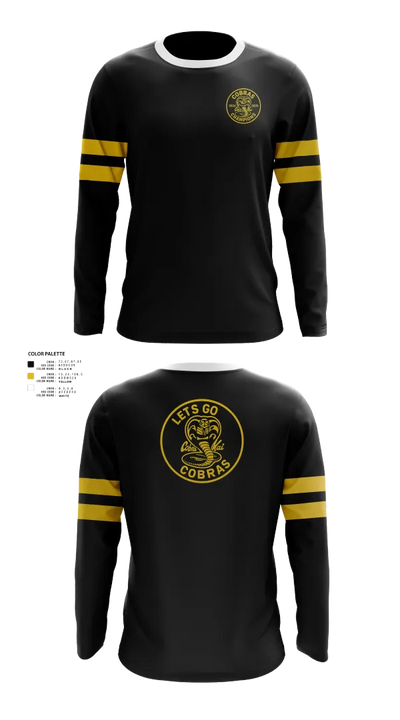 Cobras 19025900 Long Sleeve Performance Shirt 20