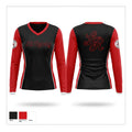 Lil Rebels GP Women's Long Sleeve V-neck Shirt - 1