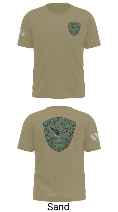 Etowah County JSOG 23168603 Short Sleeve Performance Shirt - 91