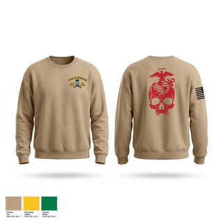Crew Neck Sweatshirt, 3521, Marines, Teamtime, Team time, sublimation, custom sports apparel, team uniforms, spirit wear, spiritwear, sports uniforms, custom shirts, team store, custom team store, fundraiser sports, apparel fundraiser