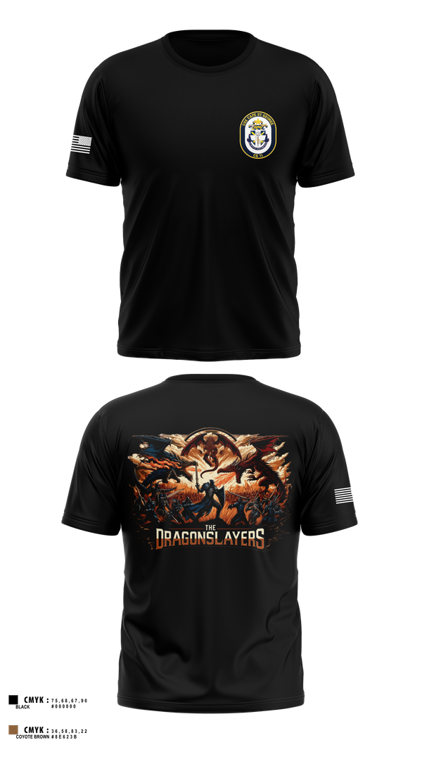 Old School Cotton Feel Shirt, USS CAPE ST. GEORGE, , Teamtime, Team time, sublimation, custom sports apparel, team uniforms, spirit wear, spiritwear, sports uniforms, custom shirts, team store, custom team store, fundraiser sports, apparel fundraiser