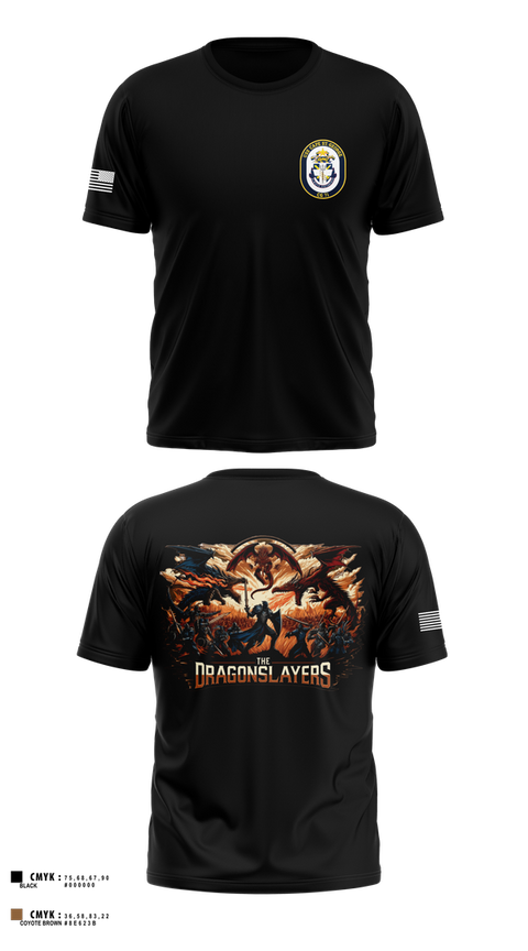 Short Sleeve Performance Shirt, USS CAPE ST. GEORGE, , Teamtime, Team time, sublimation, custom sports apparel, team uniforms, spirit wear, spiritwear, sports uniforms, custom shirts, team store, custom team store, fundraiser sports, apparel fundraiser