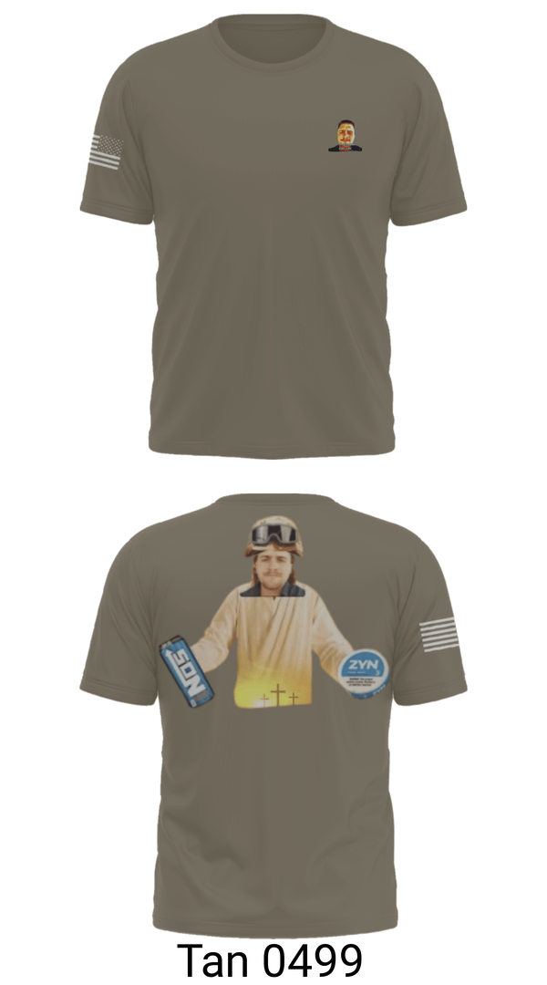 Old School Cotton Feel Shirt, 1st DSB, Marines, Teamtime, Team time, sublimation, custom sports apparel, team uniforms, spirit wear, spiritwear, sports uniforms, custom shirts, team store, custom team store, fundraiser sports, apparel fundraiser