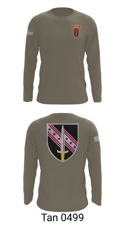 6/54th Security Force Assistance Brigade 11702095 Long Sleeve Performance Shirt 66