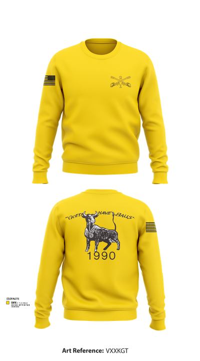 2nd Armored Cavalry Regiment 7857007 Crew Neck Sweatshirt - 103