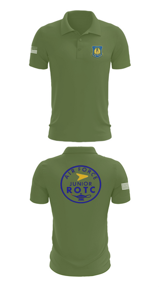Short Sleeve Performance Polo, 61st Eagle Squadron, Air Force, Teamtime, Team time, sublimation, custom sports apparel, team uniforms, spirit wear, spiritwear, sports uniforms, custom shirts, team store, custom team store, fundraiser sports, apparel fundraiser
