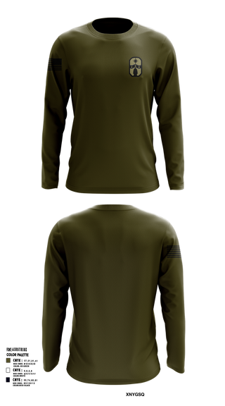 Long Sleeve Performance Shirt, 1487th Transportation Company, , Teamtime, Team time, sublimation, custom sports apparel, team uniforms, spirit wear, spiritwear, sports uniforms, custom shirts, team store, custom team store, fundraiser sports, apparel fundraiser