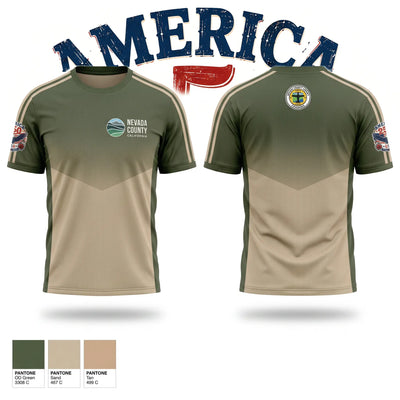 County of Nevada Soft Poly Tee Cotton Like Feel - 1