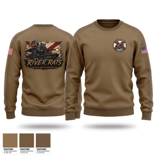 Crew Neck Sweatshirt, HVU Detachment Mayport, Navy, Teamtime, Team time, sublimation, custom sports apparel, team uniforms, spirit wear, spiritwear, sports uniforms, custom shirts, team store, custom team store, fundraiser sports, apparel fundraiser