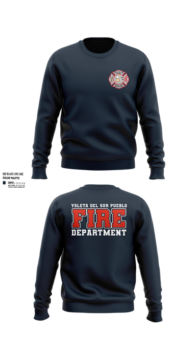 Tribal Fire Department 71882774 Crew Neck Sweatshirt - 105