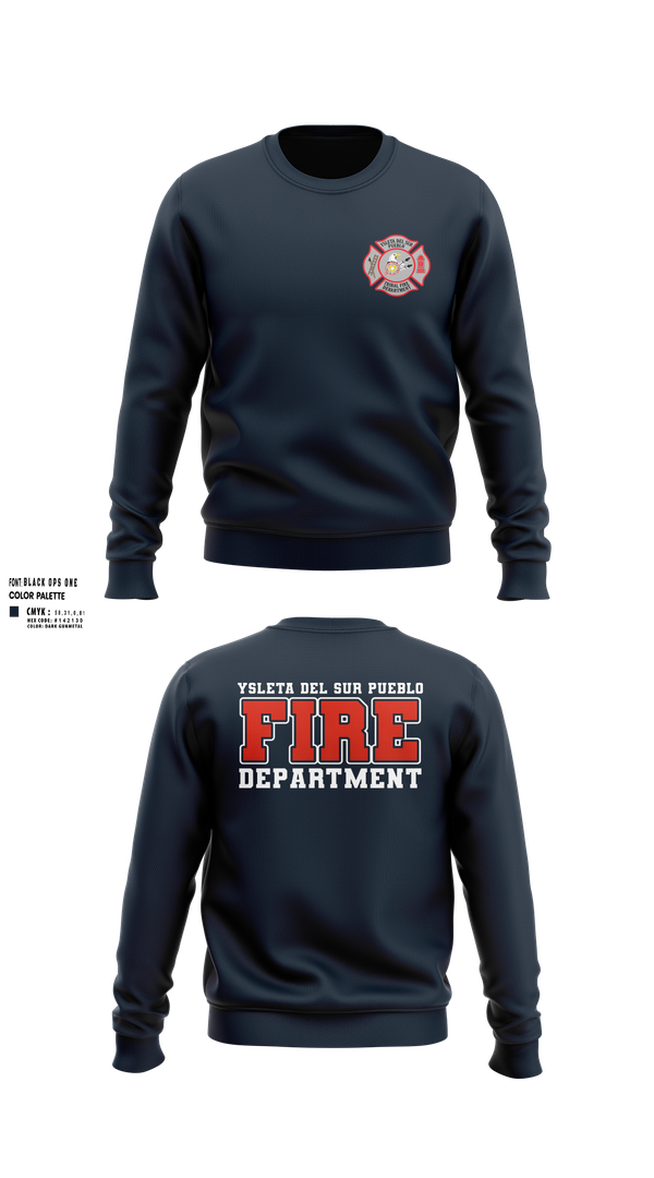 Crew Neck Sweatshirt, Tribal Fire Department, , Teamtime, Team time, sublimation, custom sports apparel, team uniforms, spirit wear, spiritwear, sports uniforms, custom shirts, team store, custom team store, fundraiser sports, apparel fundraiser