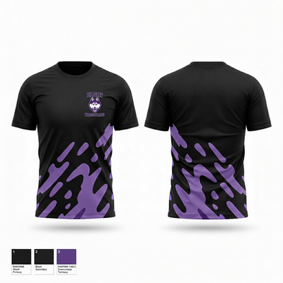 Elgin Huskies 34106074 Short Sleeve Performance Shirt - 3