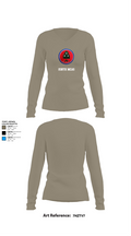 208th MCAS 6752981 Women's Long Sleeve V-neck Shirt - 59