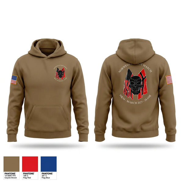 Hoodie, Forged Gold Battalion, Army, Teamtime, Team time, sublimation, custom sports apparel, team uniforms, spirit wear, spiritwear, sports uniforms, custom shirts, team store, custom team store, fundraiser sports, apparel fundraiser